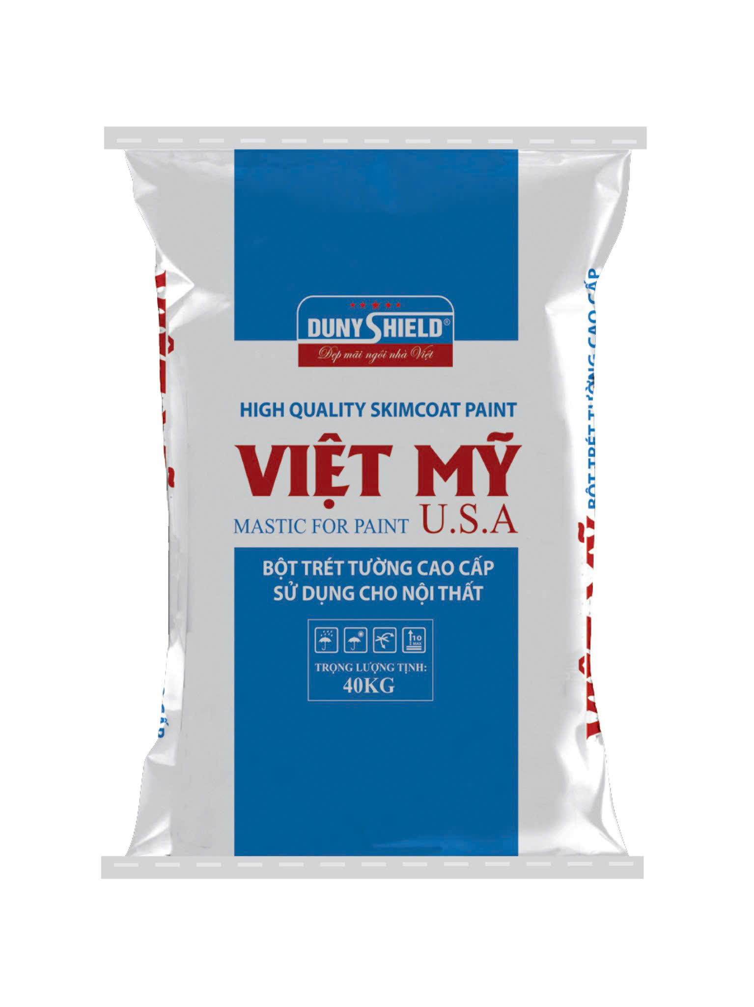 VIỆT MỸ - Bột trét tường cao cấp sử dụng cho nội thất